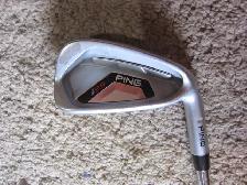 MINT RH STIFF PING IRONS MILES UNDER ORIGINAL NEW PRICE