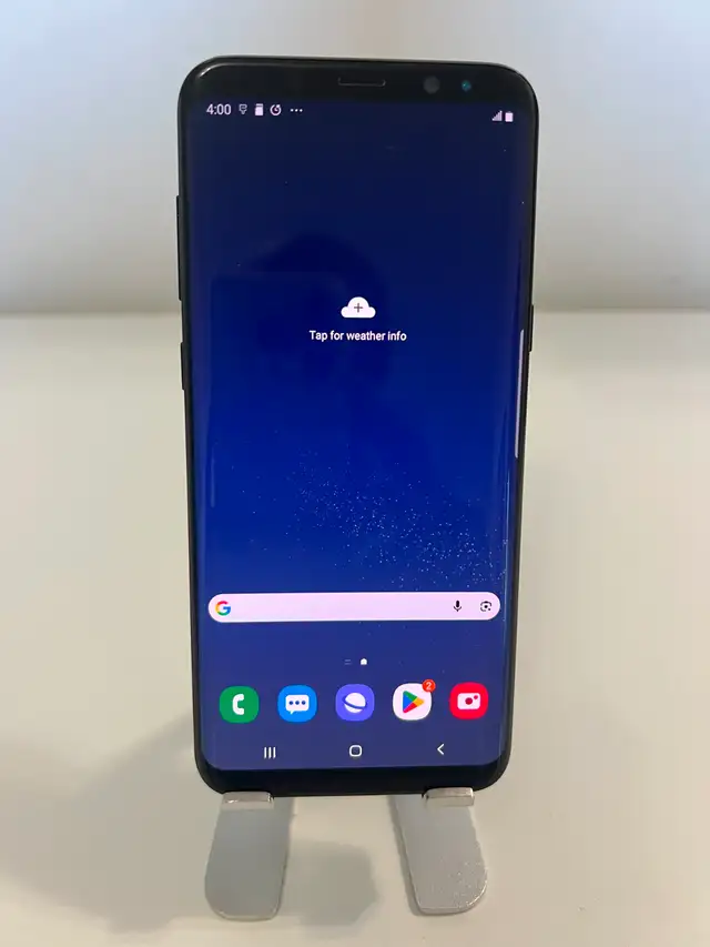 Nice Samsung Galaxy S8 Plus 128GB   200 GB SD Card  - $120