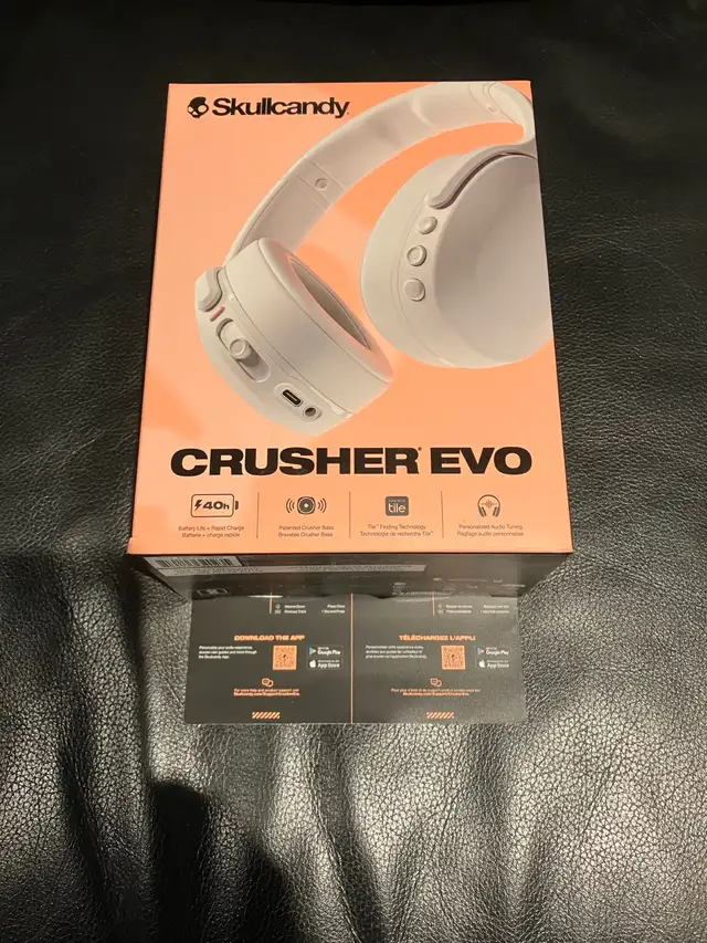 Crusher Evo cordless headphones