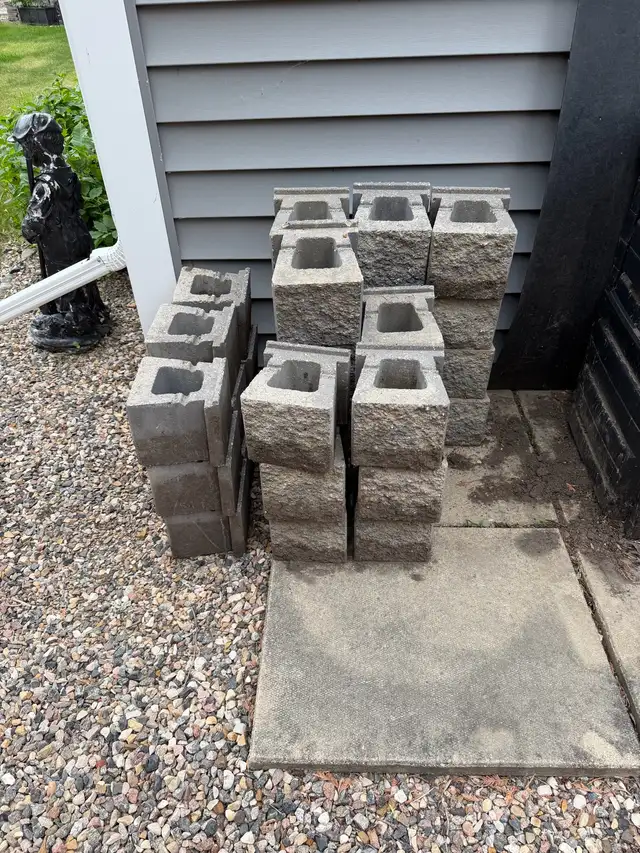 Concrete landscape blocks