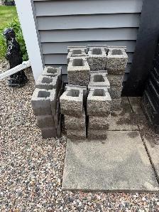 Concrete landscape blocks
