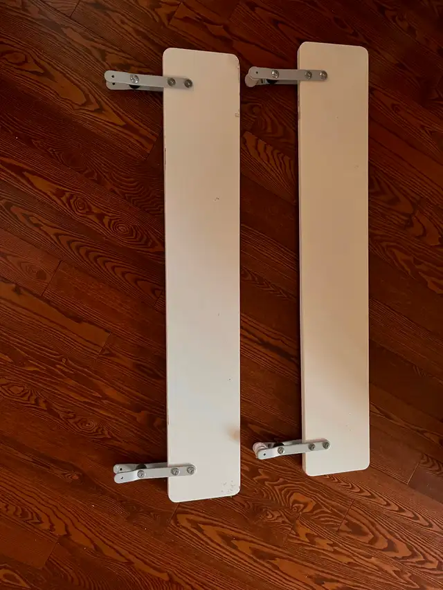 Deux Barrière lit, blanc IKEA