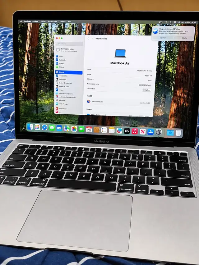 Macbook Air 2020 M1 Chip Neuf