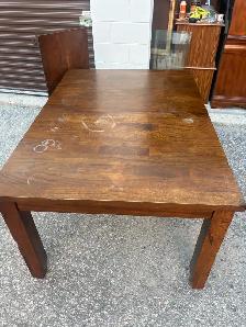 Free delivery used Wooden Dining Table - Photo 2