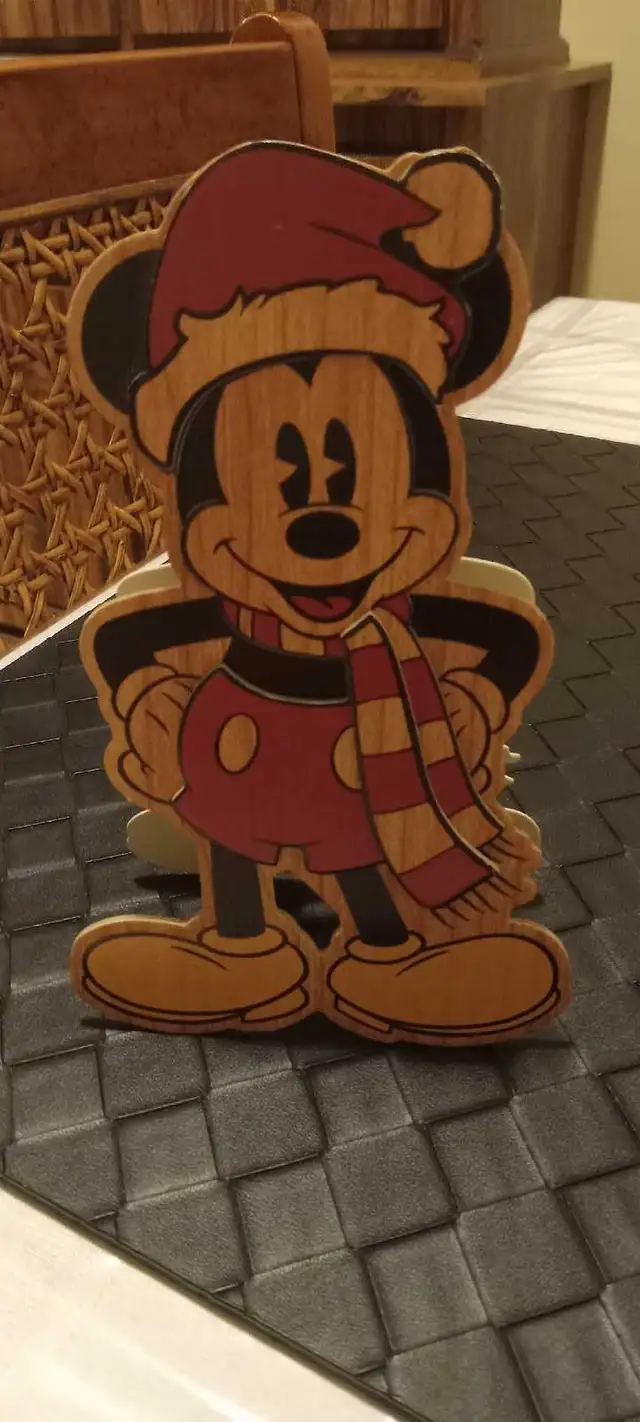 Hallmark wooden Mickey Mouse
