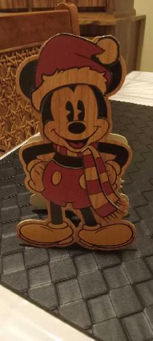 Hallmark wooden Mickey Mouse