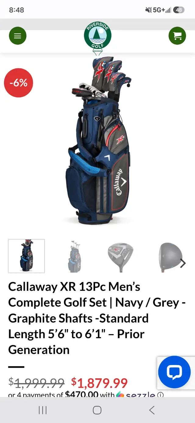 Callaway XR 13 full set