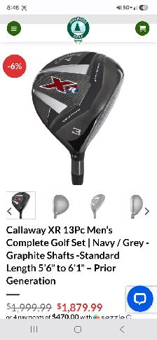 Callaway XR 13 full set - Photo 3