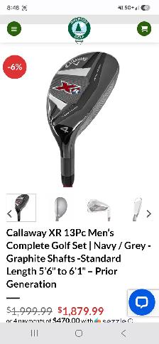 Callaway XR 13 full set - Photo 4