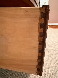 Stunning Solid Wood Tall Boy Dresser - Photo 7