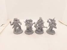 Warhammer 40k 4 Deathguard Plauge Marine HEROS line 15$ ea