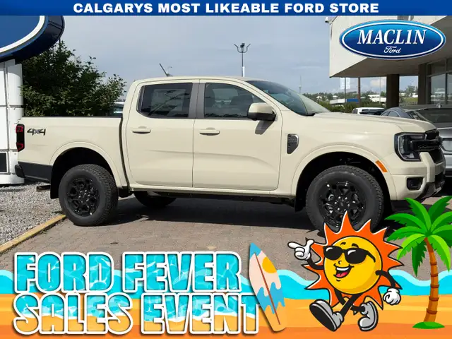 2026 Ford Ranger LARIAT | BLACK APPEARANCE PKG | TRAILER TOW PKG