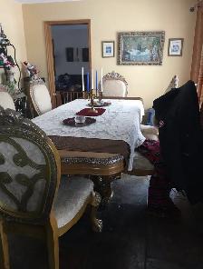 High end solid table and 8 chairs - Photo 3