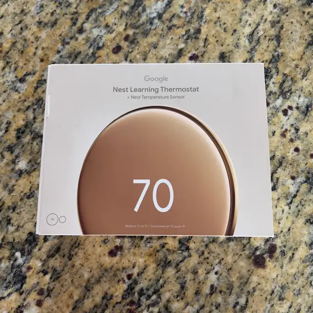 New Google Nest Home 4th Generation Thermostat