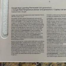New Google Nest Home 4th Generation Thermostat - Photo 2