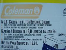 Coleman 5-Gallon Water Jug, Beverage Cooler, Blue, 19 L - Photo 9