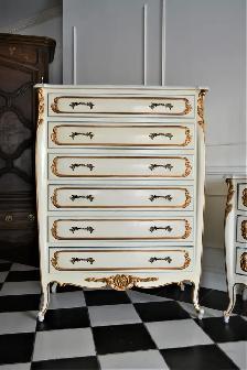 Antique French Tall Dresser