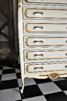Antique French Tall Dresser - Photo 3