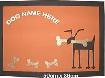 Cats and Dogs hand painted Food bowl Mats - Photo 2