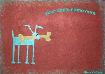 Cats and Dogs hand painted Food bowl Mats - Photo 4