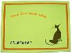 Cats and Dogs hand painted Food bowl Mats - Photo 7