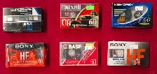Sealed Blank Recordable Cassette Tapes