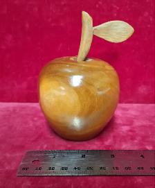 Decorative Wooden Apple - Photo 2