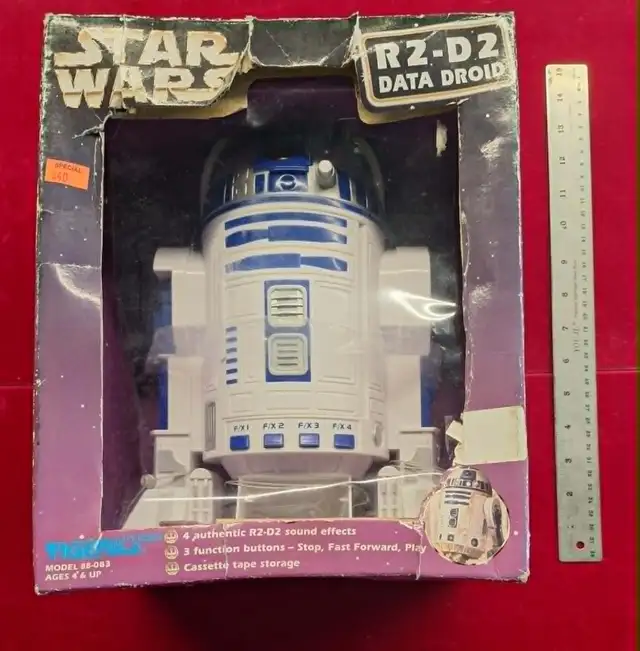 Star Wars R2D2 Data Droid Cassette Player