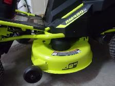 Ryobi RM480e Electric Riding Lawnmower New Batteries Can Deliver - Photo 2