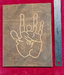 Jerry Garcia Decorative Wooden Plaque