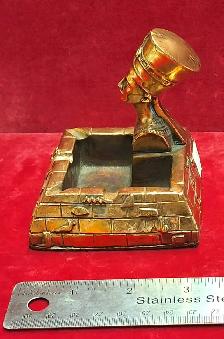 Ancient Egypt Pharaoh Ashtray - Photo 3