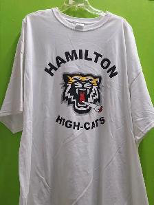 Hamilton High Cats (Ti-Cats) CFL Novelty T-Shirt