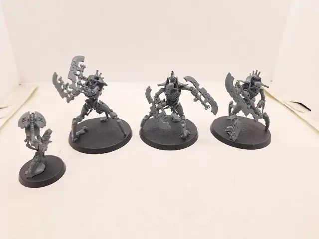 Warhammer 40k Necron Skorpekh Destroyers & Plasmacyte Unpainted