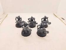 Warhammer 40k 5 Necron Imortals Unpainted