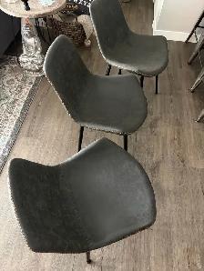 3 Like New Dining chairs