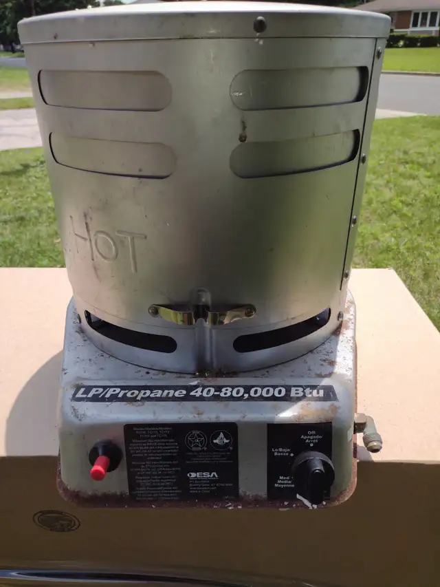 Propane heater