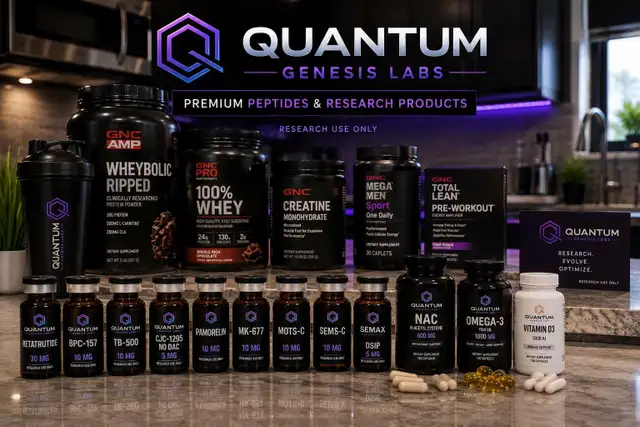 Quantum Genesis Labs | Premium Peptides & Research
