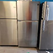 Samsung Stainless Steel top freezer& many others, warranty.