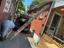 12 Ft Aluminum Extension Ladder !