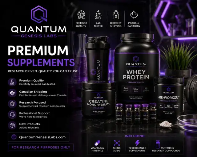 Quantum Genesis Labs | Premium Supplements