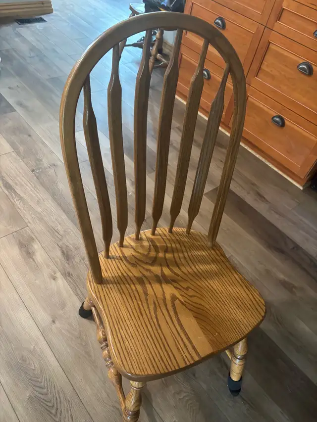 Oak Table and Chairs