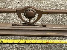 Antique Victorian Ornate Brass Fireplace Fender C ! - Photo 2