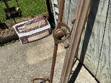 Antique Victorian Ornate Brass Fireplace Fender C ! - Photo 5