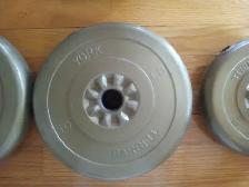 Petite Haltère à main (barre et écroux) 2 disques5-10lb280626-11 - Photo 4