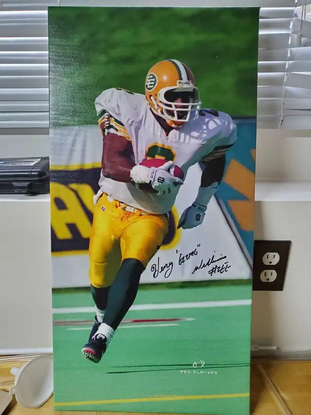 Henry 'Gizmo' Williams Signed Vinyl Print