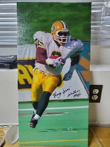 Henry 'Gizmo' Williams Signed Vinyl Print