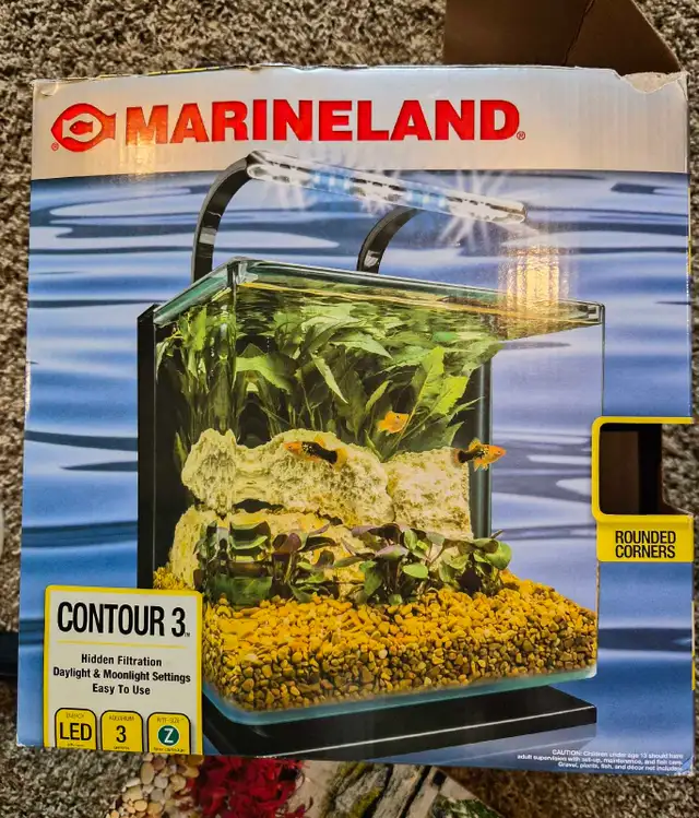 Aquariums and supplies