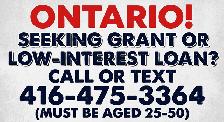 Seeking Grant or Loan ?