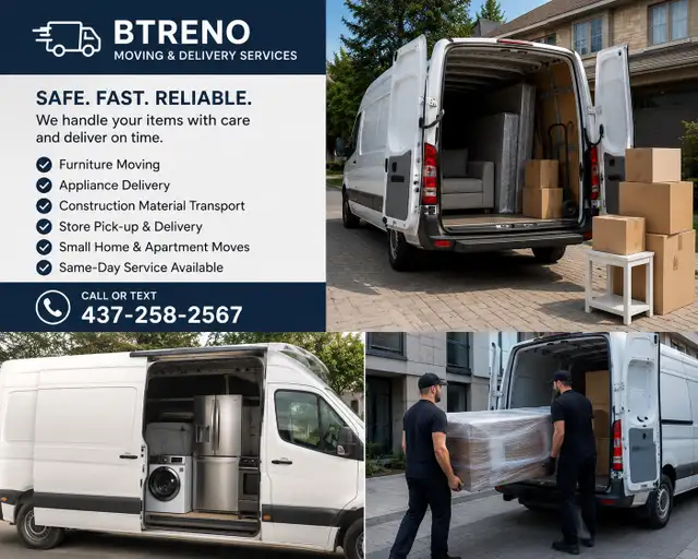BTReno – Moving & Delivery service
