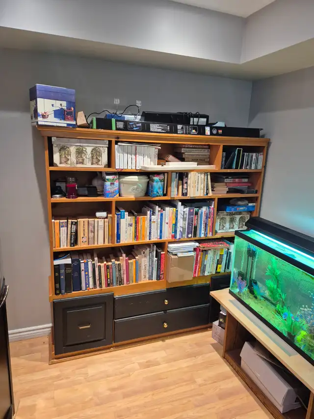 Bookshelf Solid Pine 6' Long in NE Barrie